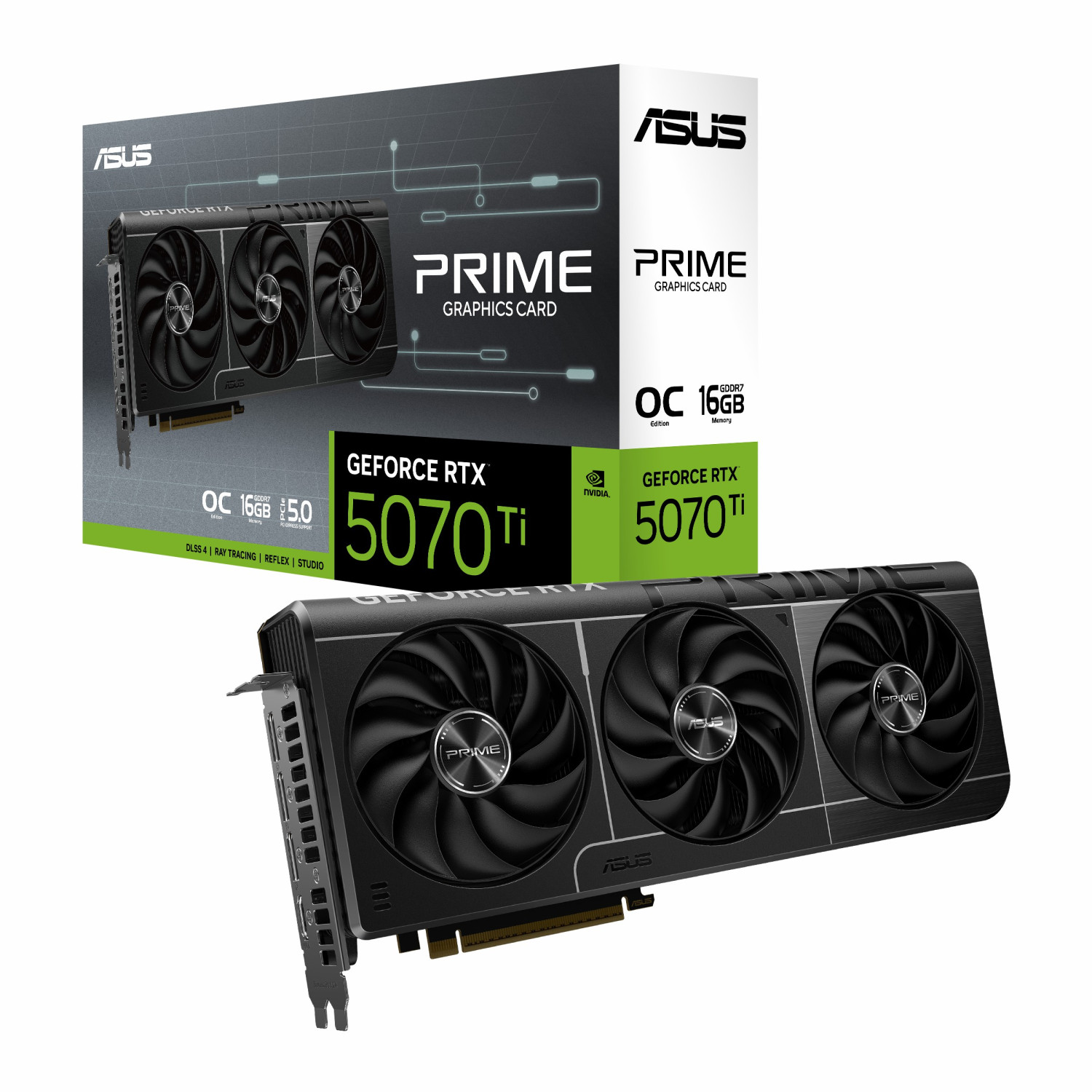 کارت گرافیک ایسوس ASUS PRIME RTX 5070 Ti OC Edition 16GB