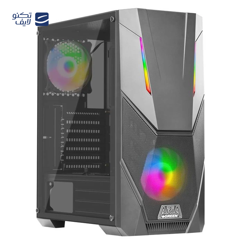 کامپیوتر گیمینگ گرین مدل Aria Core i3 14100F 16GB 1TB SSD RTX 3050