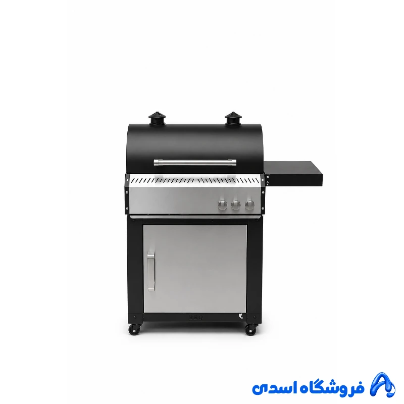 باربیکیو استیل کابینت دار 70 سانتی