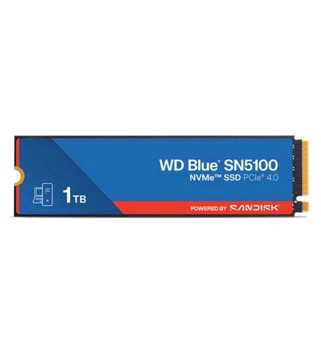 خرید هارد SSD اینترنال PCIe Gen4 x4 وسترن دیجیتال مدل SN5100 ظرفیت 1 ترابایت قیمت روز