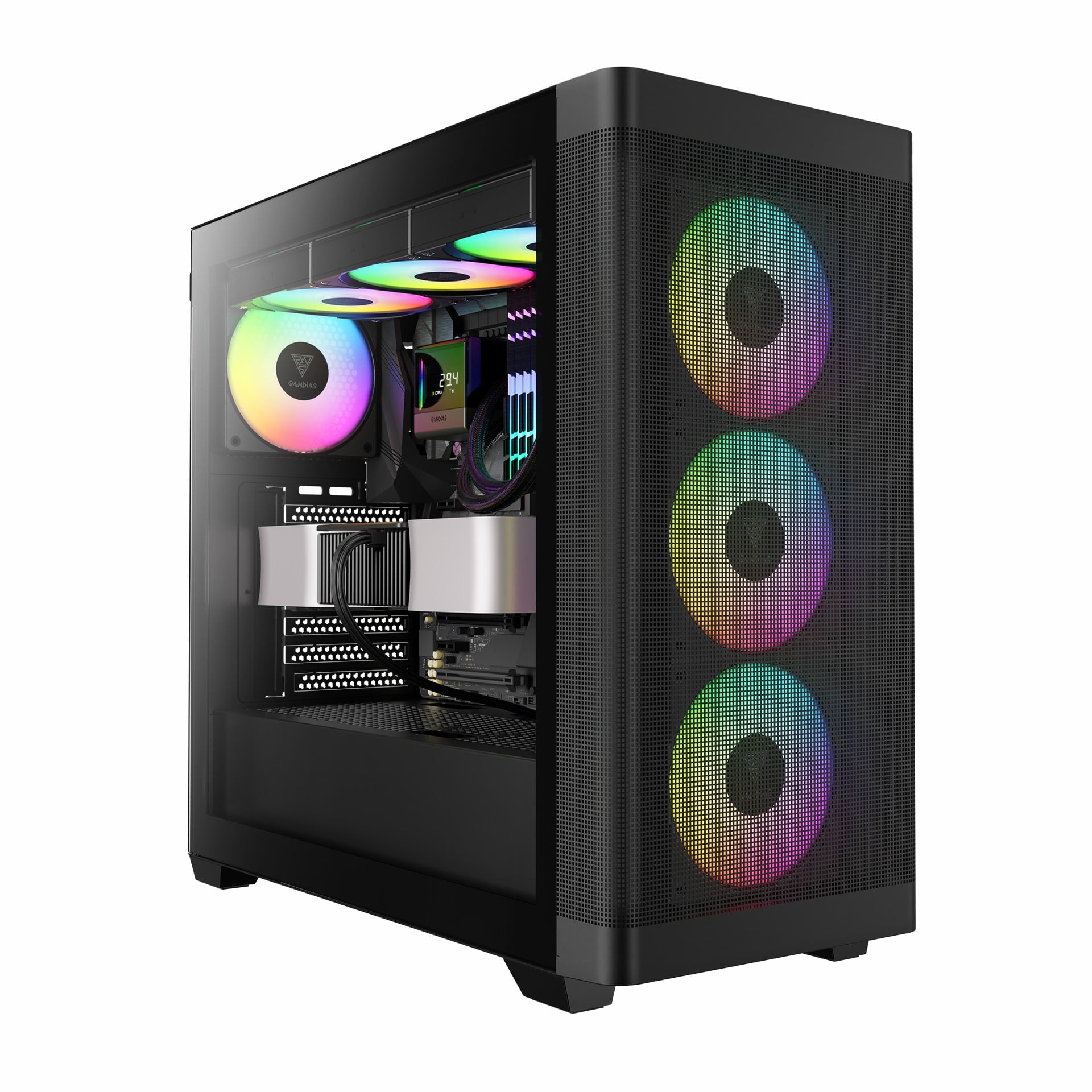 کیس گیم دیاس مدل ATHENA M3