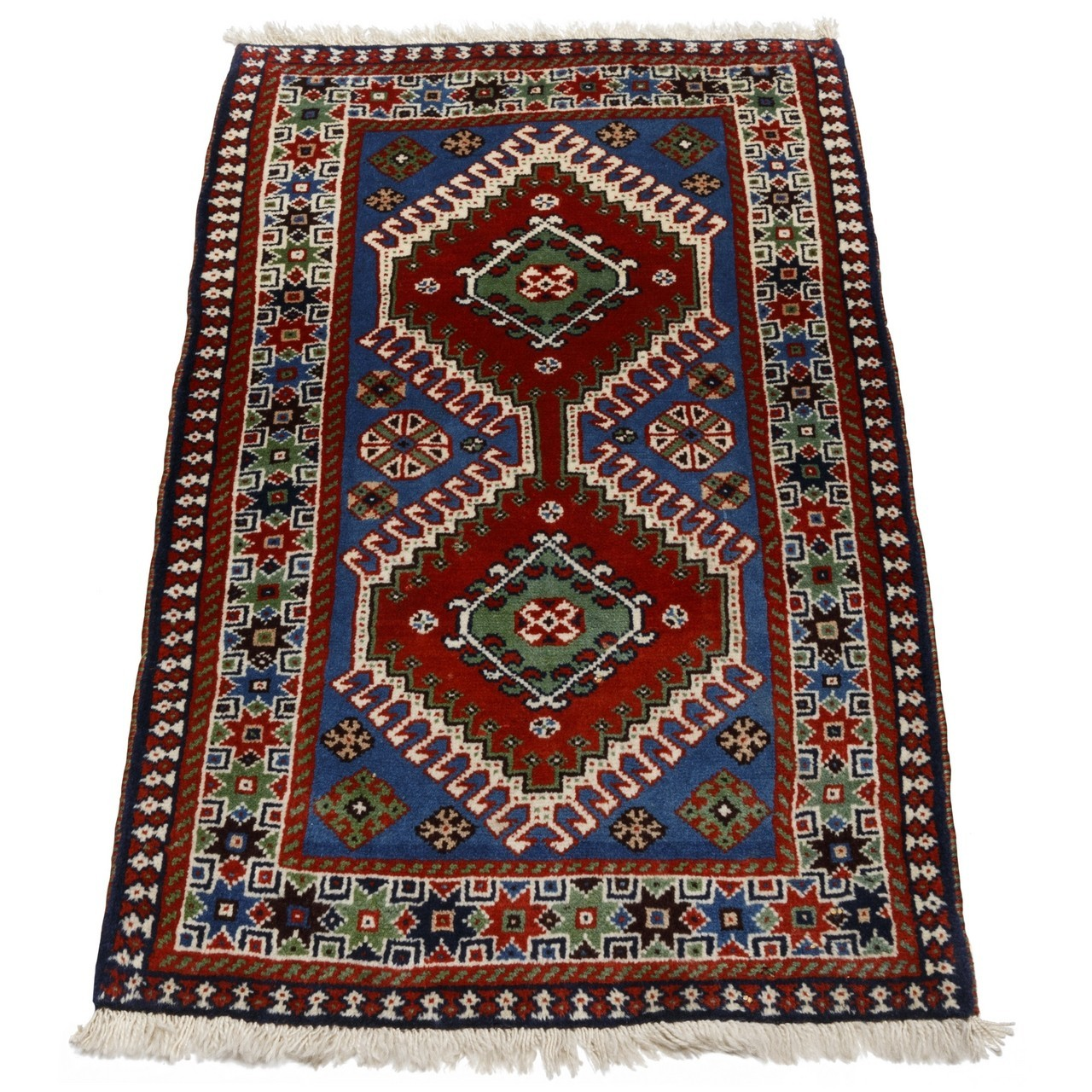 فرش دستباف یلمه قدیمی نیم متری فارس کد 183062