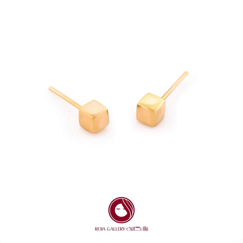 گوشواره میخی مکعب – کد E-79231