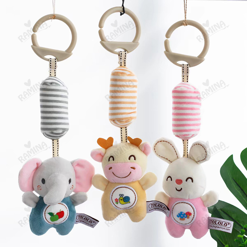 آویز کریر عروسک زنگوله ای هپی مانکی Happy Monkey
