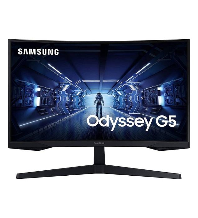 خرید مانیتور خمیده سامسونگ مدل Odyssey G5 G55C LS27CG552 سایز 27 اینچ قیمت روز
