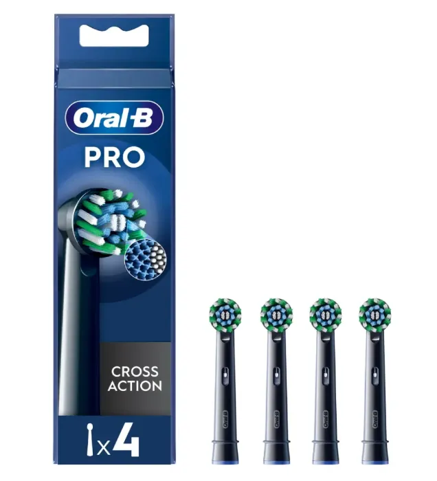 خرید سری یدک مسواک برقی اورال بی مدل Pro Cross Action بسته 4 عددی قیمت روز