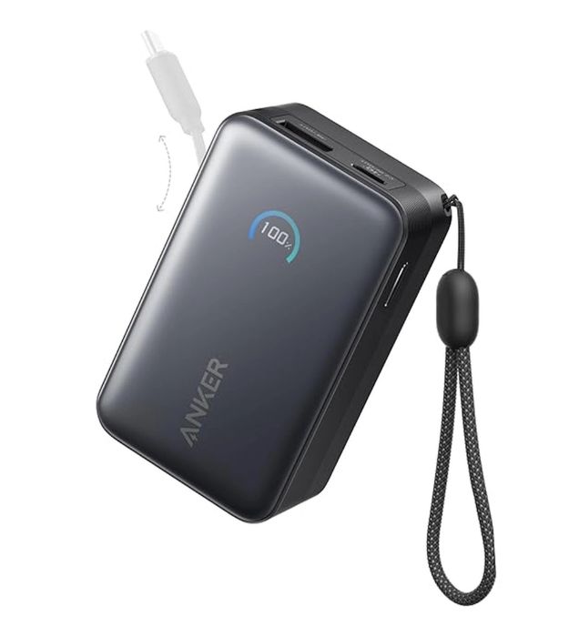 خرید پاور بانک 45W انکر مدل A1638H11 ظرفیت 10000 میلی آمپر ساعت قیمت روز