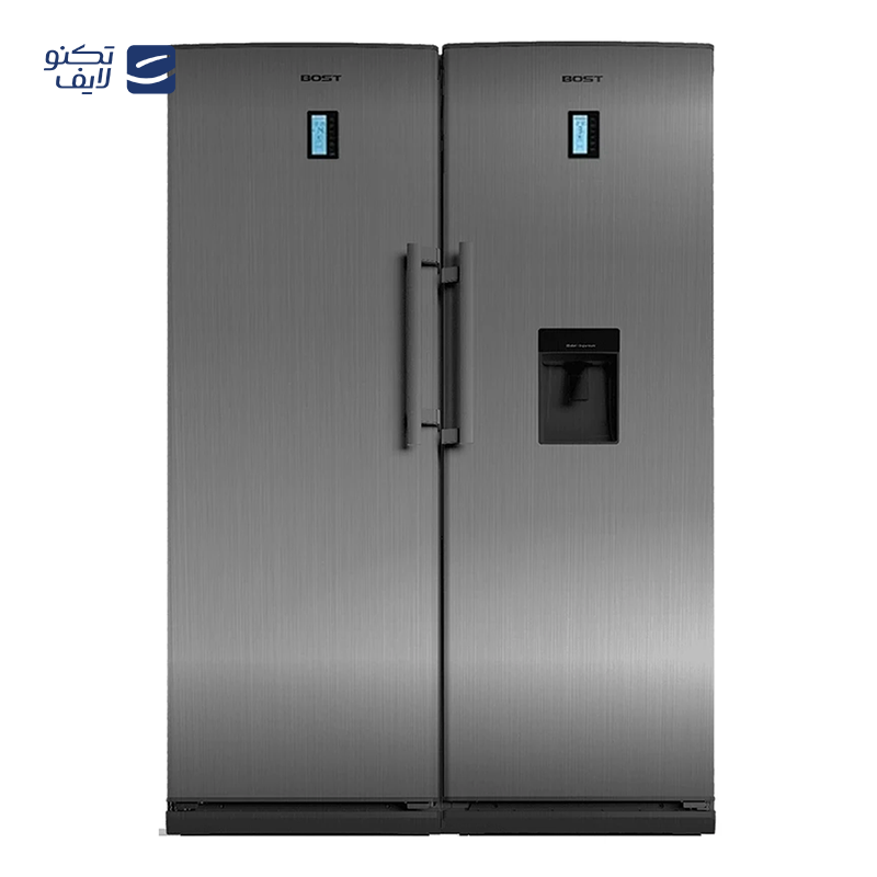 یخچال فریزر دو قلو بست مدل BLR/BLF-518TI