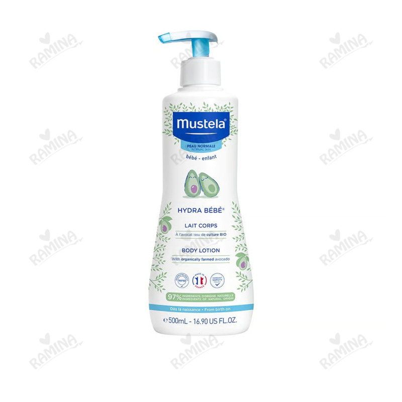 لوسیون هیدرا بادی 500 میل با عصاره آووکادو موستلا Mustela