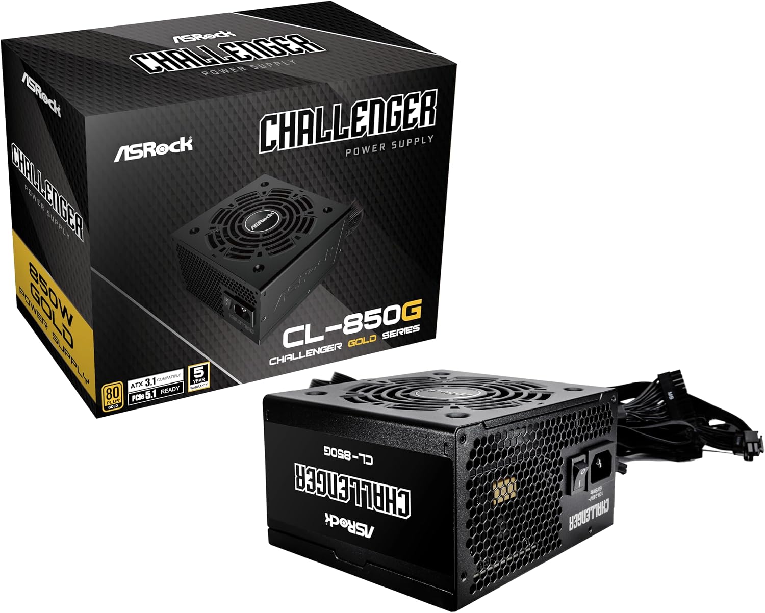 پاور کامپیوتر ASRock CL-850G توان 850 وات