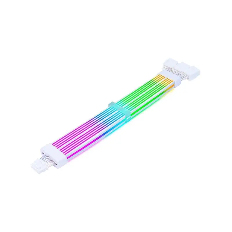 کابل اسلیو ایس‌ گیک AC124 ARGB 12+4 Pin White
