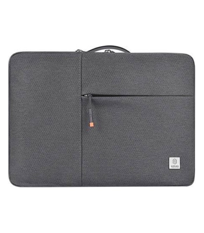 کیف شانه‌آویز لپتاپ ۱۴ اینچی ویوو مدل WIWU Alpha Double Layer Laptop Bag | خاکستری