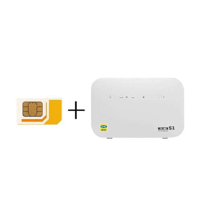 خرید مودم ایرانسل TF-i60 TD-LTE مدل S1 + سیم کارت و 1000 گیگابایت اینترنت 6 ماهه قیمت روز