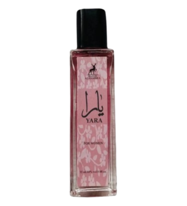 خرید عطر جیبی زنانه الحمبرا مدل یارا 35 میلی لیتر قیمت روز