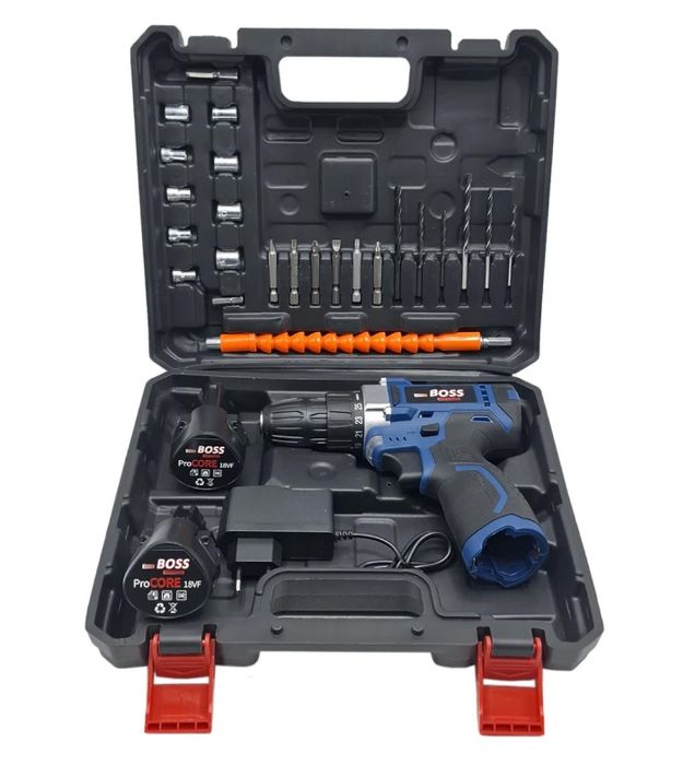 خرید دریل پیچ گوشتی شارژی باس 29 عددی مدل LIFE_STYLE 18V کد 2 قیمت روز