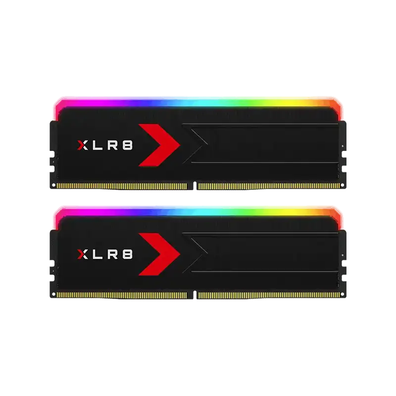 رم پی ان وای XLR8 RGB 32GB (16GB×2) 6000Mhz CL30