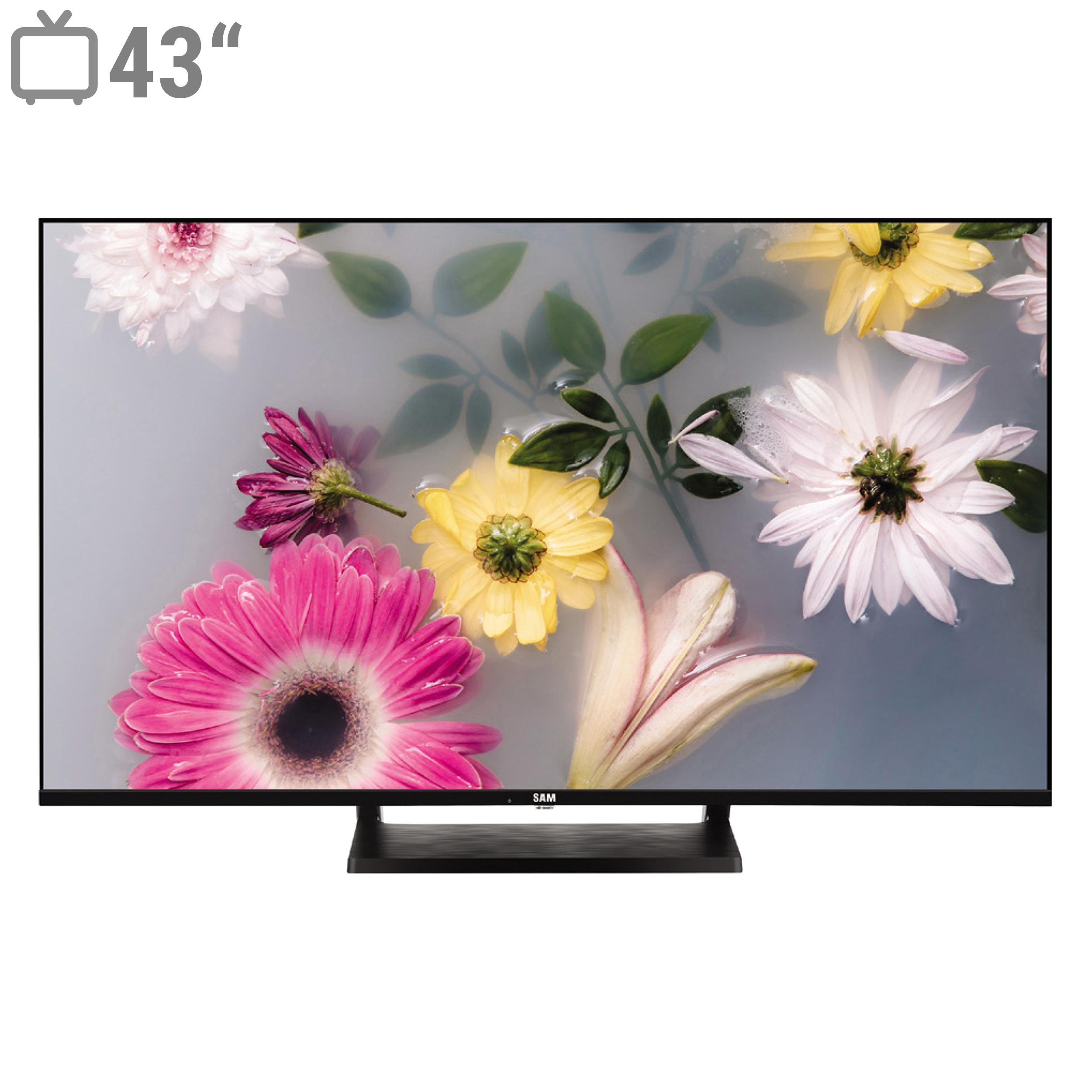 تلویزیون ال ای دی هوشمند سام مدل 43D6500MH سایز 43 اینچ