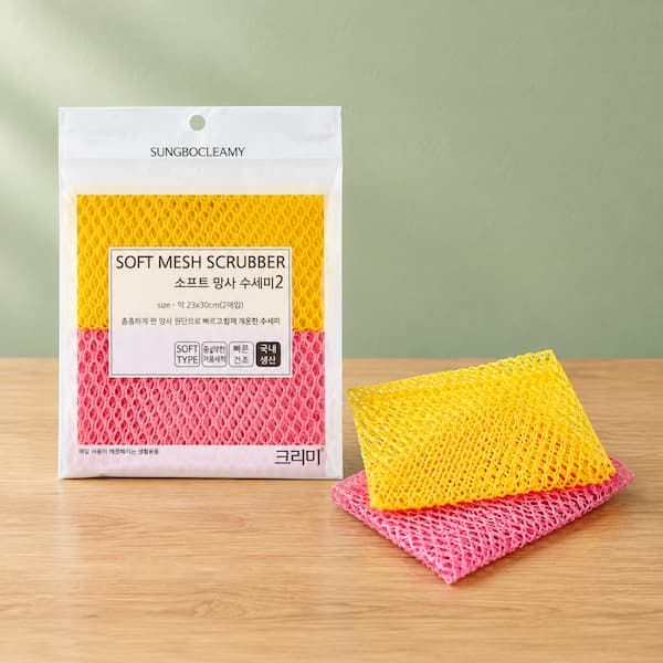 اسکاچ سانگبو کلمی SOFT MESH SCRUBBER بسته 2 عددی