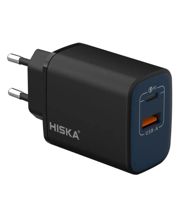 خرید شارژر دیواری 67 وات هیسکا مدل H-167EU قیمت روز