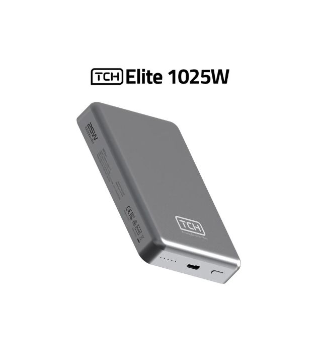 خرید پاوربانک تی سی اچ مدل Elite 1025WS ظرفیت 10000 میلی آمپر ساعت قیمت روز