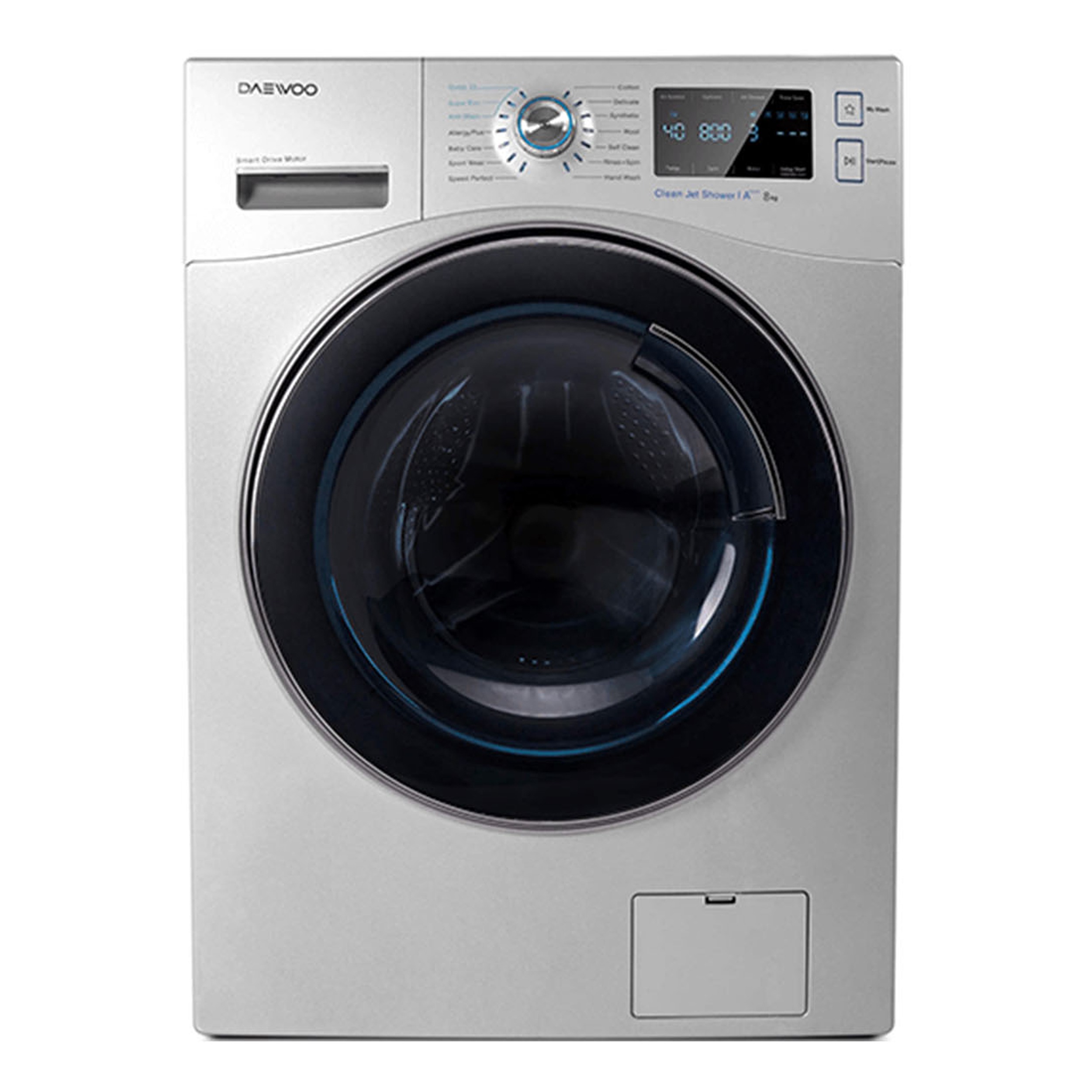 ماشین لباسشویی اتوماتیک دوو مدل LM-881W ظرفیت 8 کیلوگرم