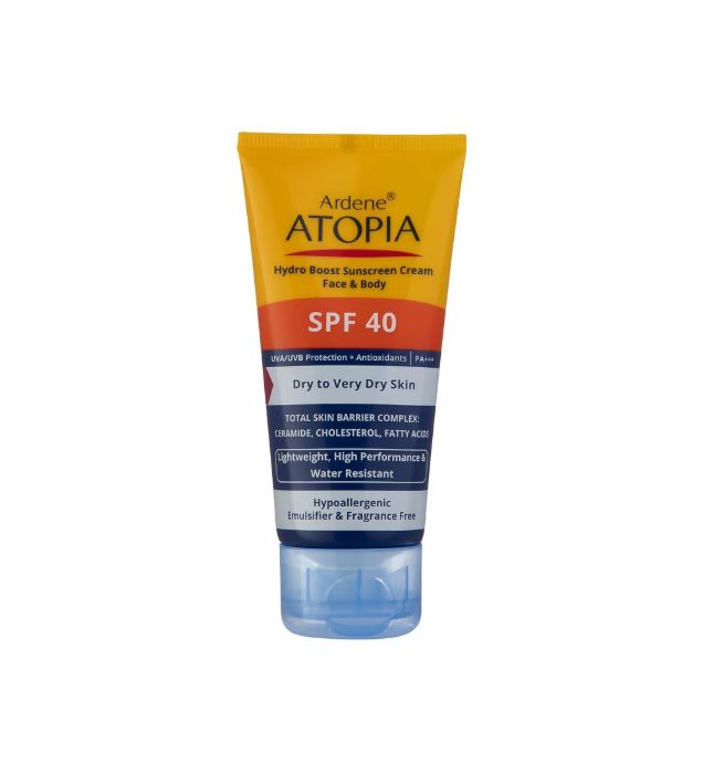 خرید کرم ضد آفتاب بی رنگ آردن با SPF 40 مدل Atopia مناسب پوست‌های خشک و خیلی خشک حجم 50 میلی لیتر قیمت روز