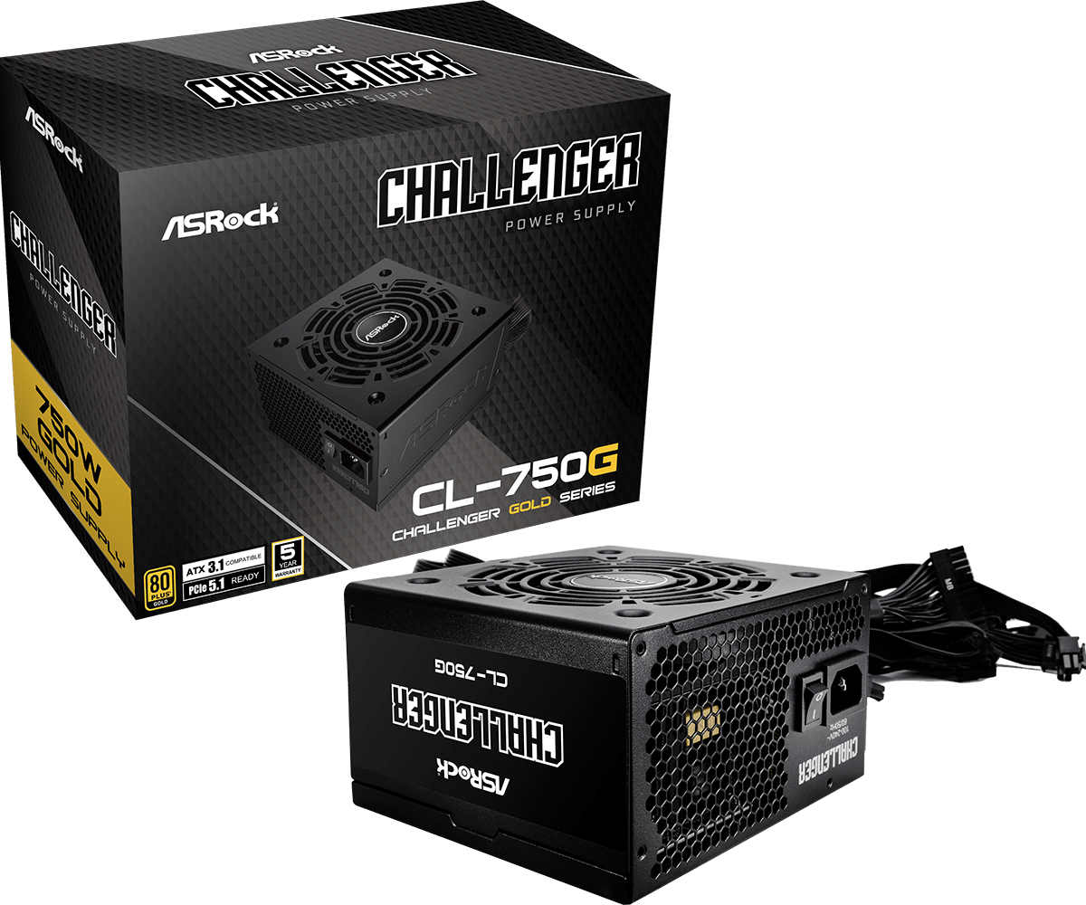 پاور کامپیوتر ASRock CL-750G توان 750 وات