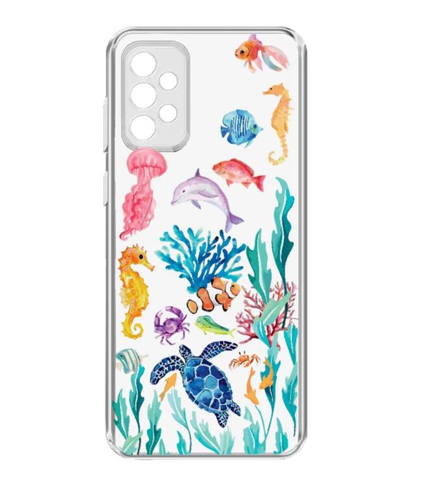 خرید کاور طرح Ocean Eleman مناسب برای گوشی موبایل سامسونگ Galaxy A32 4G قیمت روز