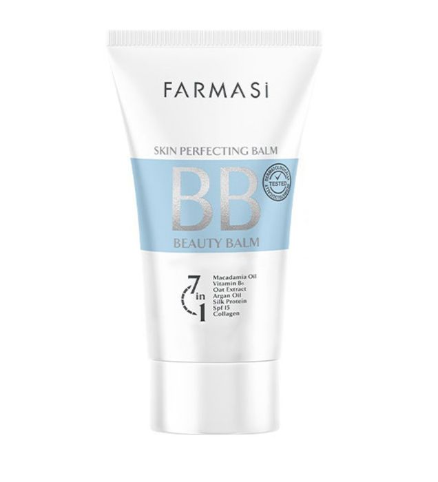 خرید کرم پودر بی بی مایع فارماسی شماره 01 مناسب برای انواع پوست حجم 50 میلی‌لیتر با 15 SPF قیمت روز