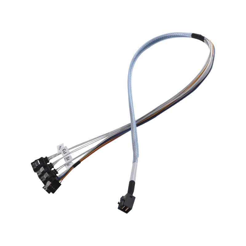 کابل تبدیل Mini-SAS به SATA سیلوراستون CPS05-RE