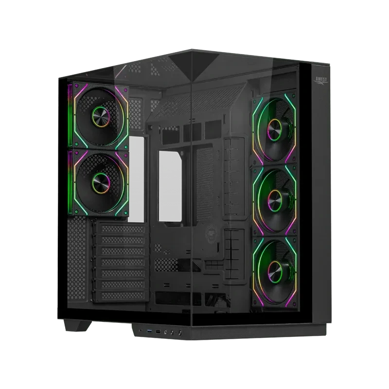 کیس گیمینگ اوست AQ-5TG-B