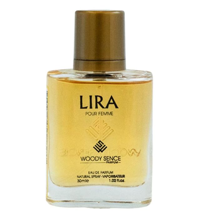 خرید عطر جیبی زنانه وودی سنس مدل لیرا 30 میلی لیتر قیمت روز