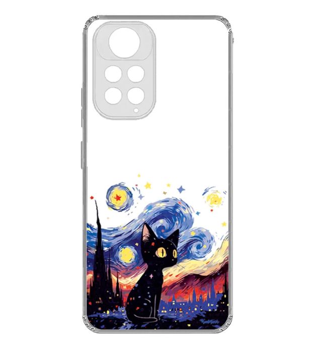 خرید کاور طرح Black Cat مناسب برای گوشی شیائومی Redmi Note 11S/Note 11 قیمت روز
