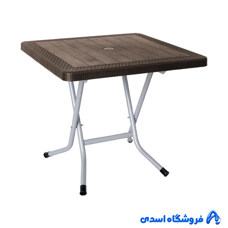 میز مربع حصیر بافت ناصر پلاستیک کد 523