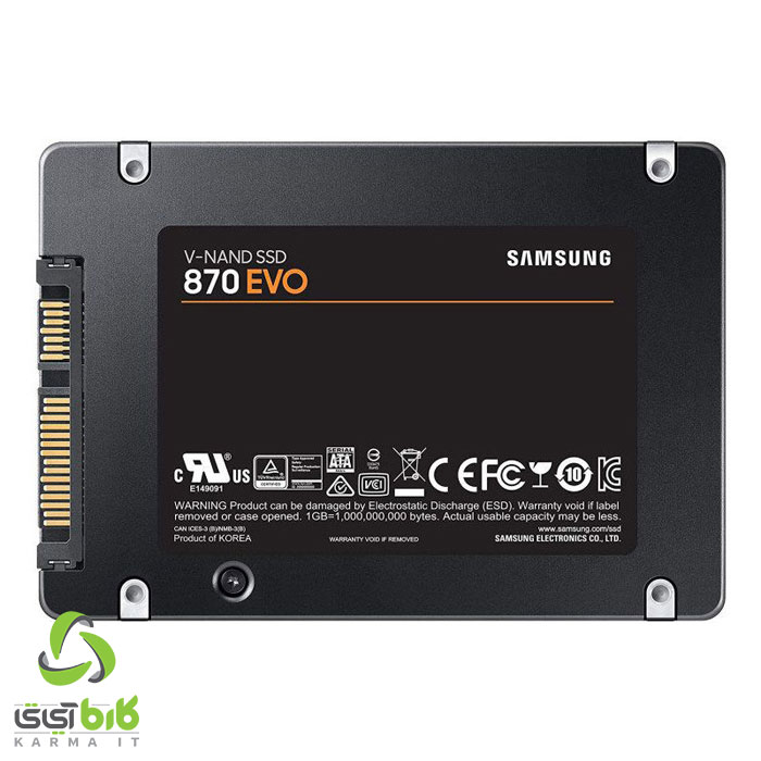 اس اس دی سامسونگ مدل EVO 870 250GB
