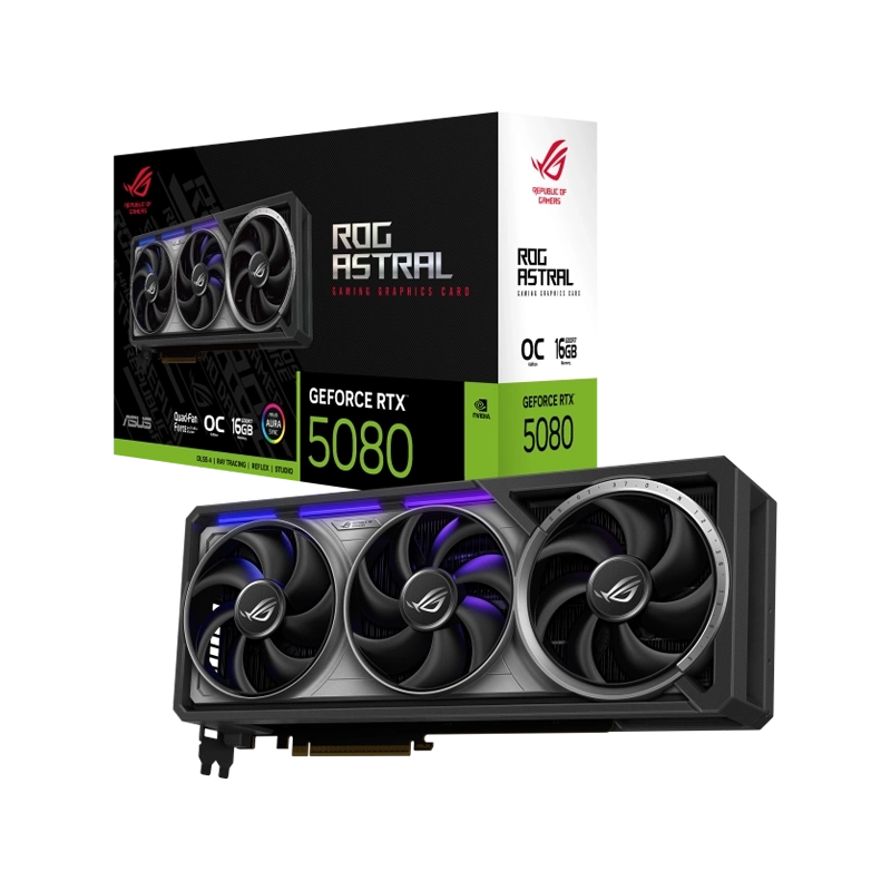کارت گرافیک ایسوس ROG Astral GeForce RTX5080 16GB GDDR7 OC Edition