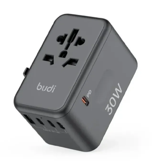 خرید شارژر دیواری بودی 30 وات مدل AC355B30 با خروجی USB و USB-C قیمت روز