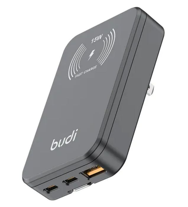خرید شارژر وایرلس دیواری 30W سه پورت بودی مدل AC336WSB قیمت روز