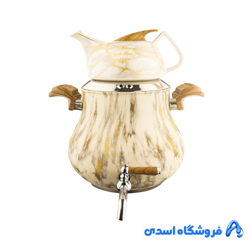 کتری و قوری السا ماربل کروپ ست کد 900
