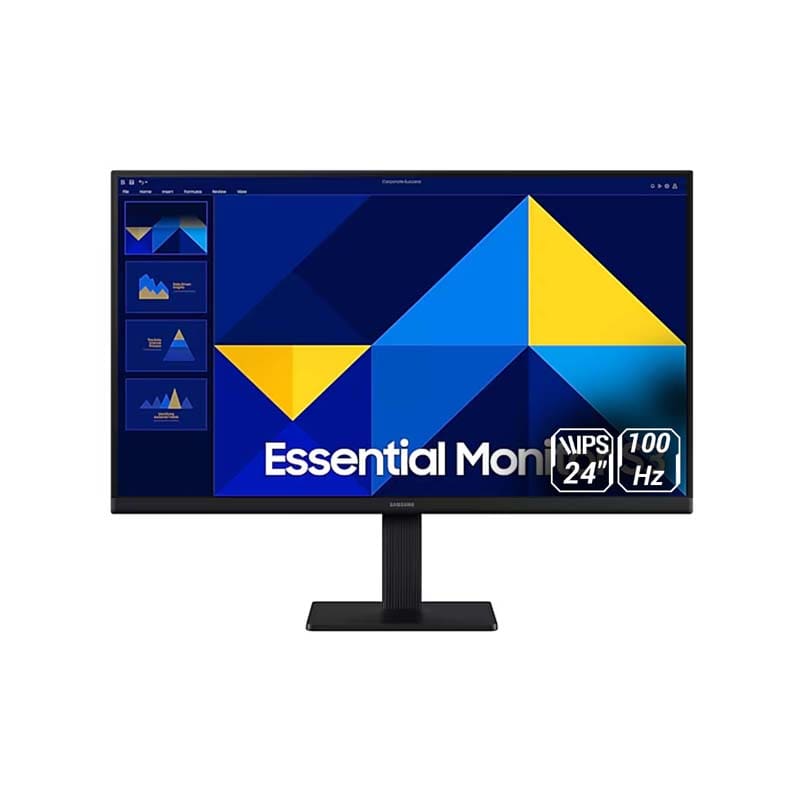 مانیتور سامسونگ مدل Essential Monitor S3 S30GD LS24D300GAMXUE سایز 24 اینچ