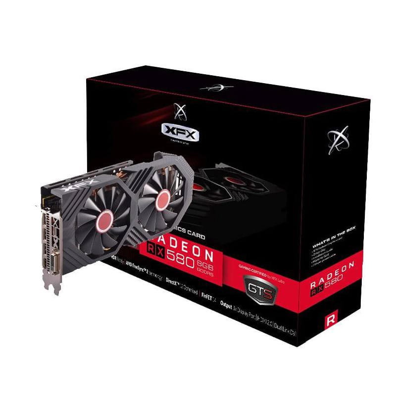 کارت گرافیک ایکس اف ایکس XFX Radeon RX 580 Dual 8GB (استوک)