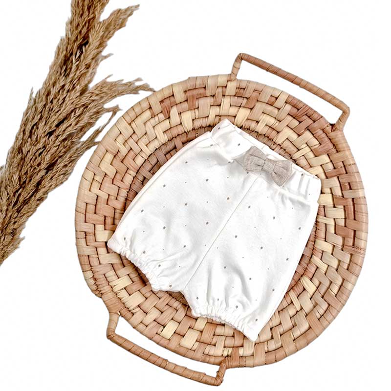 شورت پادار نوزاد دخترانه طرح خرگوش بیبی فورلایف Baby4life