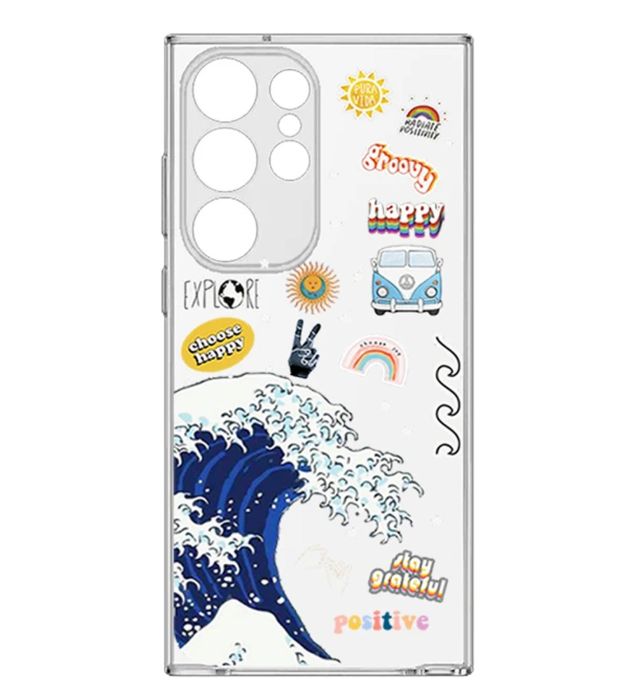 خرید کاور طرح Wave برای گوشی سامسونگ Galaxy S25 Ultra قیمت روز