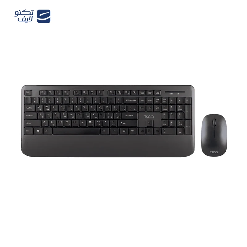 کیبورد و ماوس بی سیم تسکو مدل TKM 7021W