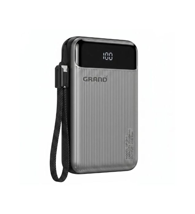 خرید پاوربانک گرند اسکای 45W مدل GP-245 ظرفیت 20000 میلی آمپر ساعت قیمت روز