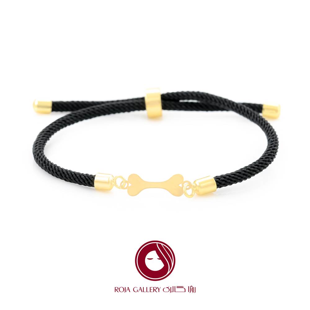 دستبند بند و طلا طرح فانتزی - کد CB - 83308