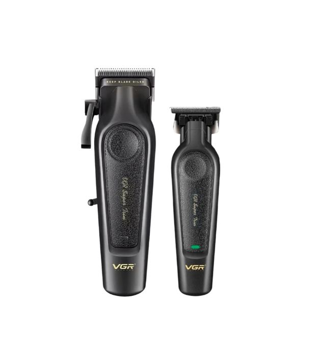 خرید ماشین اصلاح موی سر و صورت شارژی وی جی ار مدل V-197 & 995 مجموعه 2 عددی قیمت روز