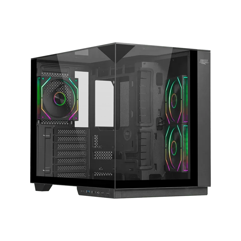 کیس گیمینگ اوست AQ-17TG-B