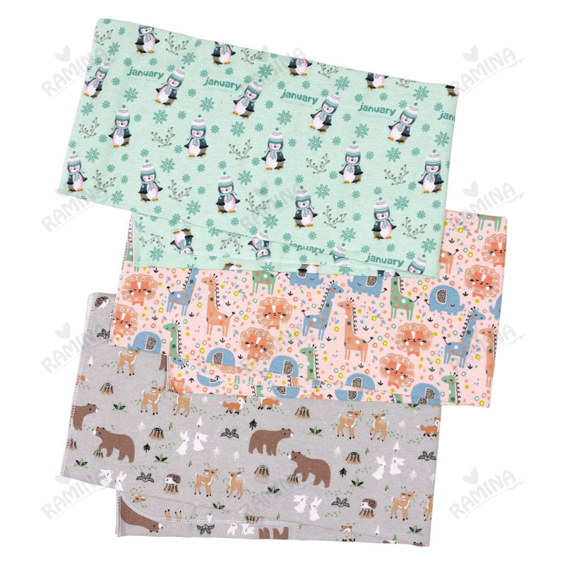 خشک کن نوزاد طرح دار جعبه 3 عددی کد 1048 بیبی فورلایف Baby4Life