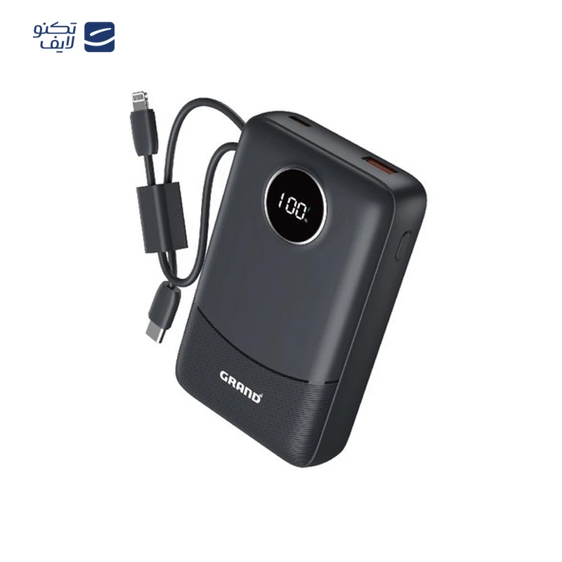 پاوربانک گرند اسکای مدل GP-216 ظرفیت 20000 میلی آمپر ساعت